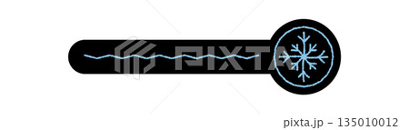 Frozen snowflake sticker with chalk symbol and icy element in blue and black. This winter ornament adds frost cold to any package, merging xmas chill crayon detail with a snow flake touch. Frozen snowflake sticker with chalk symbol and icy element in blue and black. This winter ornament adds frost cold to any package, merging xmas chill crayon detail with a snow flake touch. 135010012