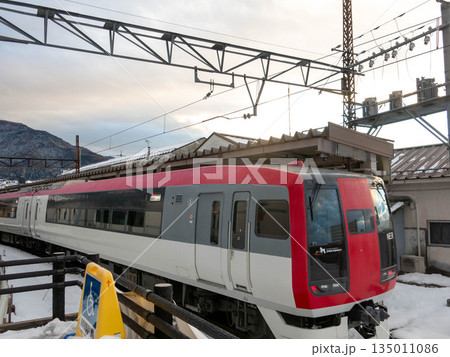 湯田中駅のスノーモンキー 135011086