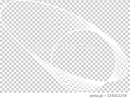 Oval blend line with geometric circle. Modern technology, cyber, science, tech, digital Oval blend line with geometric circle. Modern technology, cyber, science, tech, digital 135012250