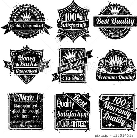 Quality and Guarantee Labels Quality and Guarantee Labels 135014518