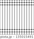Black and white crossed thin lines. Seamless repeat pattern with squares. Editable vector background. 135015491