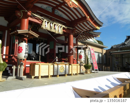 稲毛浅間神社新年の飾り 稲毛浅間神社新年の飾り 135016187