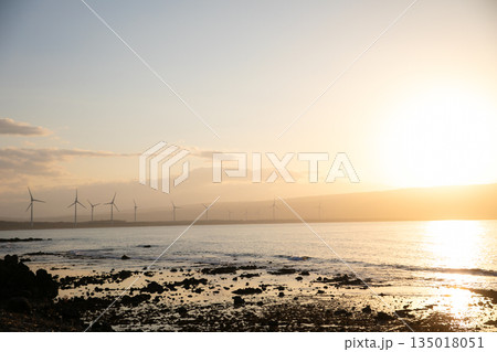 幻想的な風車群 幻想的な風車群 135018051