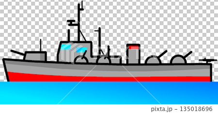 レーダーピケット艦 135018696