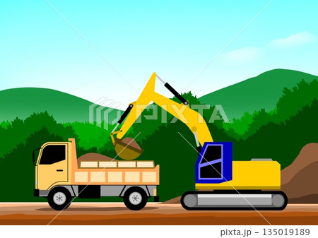 土木工事 135019189