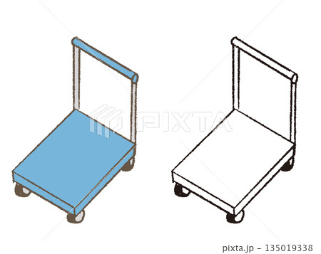 台車のイラスト 135019338