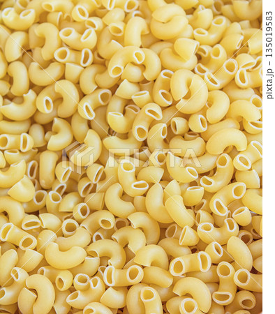 Bulk pasta at a grocery supermarket, dry bulk pasta at a grocery store Bulk pasta at a grocery supermarket, dry bulk pasta at a grocery store 135019583
