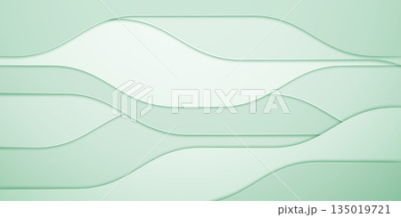 Wavy abstract background in pastel green shades. Wavy abstract background in pastel green shades. 135019721