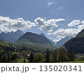 beautiful alps mountains landscape view 135020341