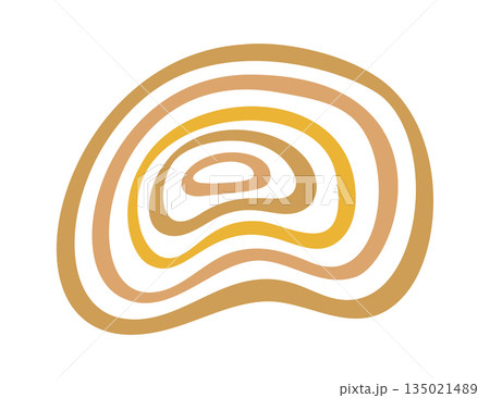 Concentric rounded fluid boho frames Concentric rounded fluid boho frames 135021489