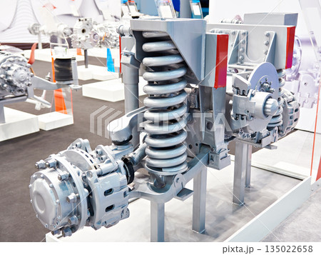 Steering driving axle with independent suspension 135022658