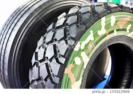Tread pattern camouflage tire truck Tread pattern camouflage tire truck 135022666