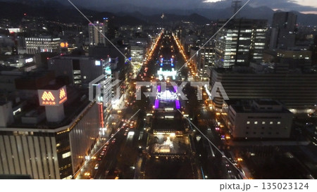 展望台から見た夜景 135023124