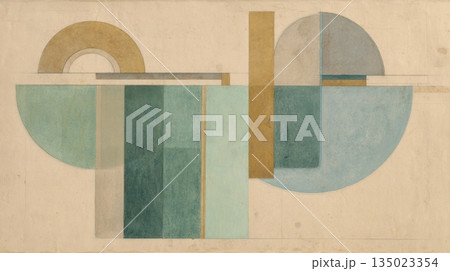 Abstract shapes in various colors Abstract shapes in various colors 135023354