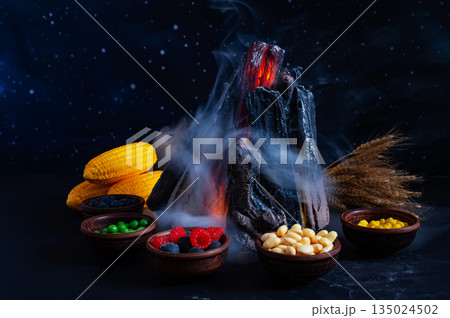 Happy Lohri festival of Punjab India 135024502