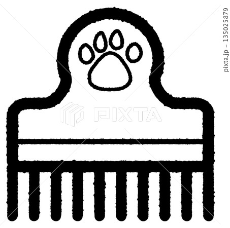 かわいいペットコーム 肉球  135025879