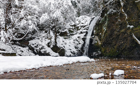 横谷峡(冬):白滝 横谷峡(冬):白滝 135027704