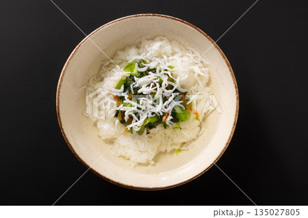 野沢菜昆布　しらす　茶漬け 135027805