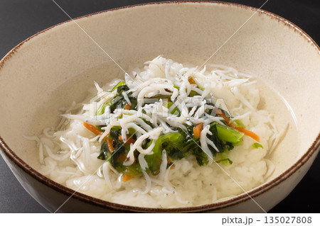 野沢菜昆布 しらす 茶漬け 野沢菜昆布 しらす 茶漬け 135027808