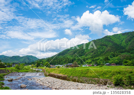 田舎の長閑な風景 田舎の長閑な風景 135028358