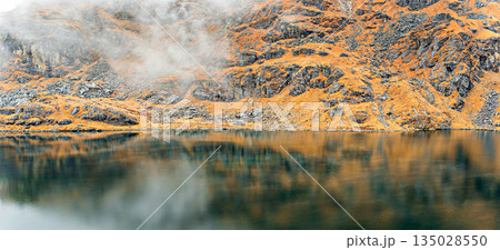 One of five Hindu holy lakes in in Panch Pokhari in the Sindhupalchowk District of Nepal. One of five Hindu holy lakes in in Panch Pokhari in the Sindhupalchowk District of Nepal. 135028550