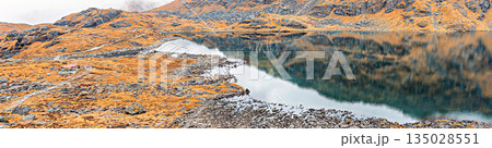 One of five Hindu holy lakes in in Panch Pokhari in the Sindhupalchowk District of Nepal. One of five Hindu holy lakes in in Panch Pokhari in the Sindhupalchowk District of Nepal. 135028551