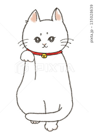 かわいい招き猫 135028639