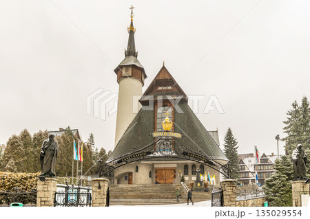 Church, Sanctuary, of Our Lady of Fatima, Zakopane, Tatra mountains Poland. 135029554