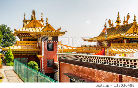 Thrangu Tashi Yangtse Monastery complex called Namo Buddha monastery in Nepal 135030489