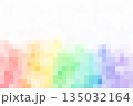 カラフルなモザイク 135032164