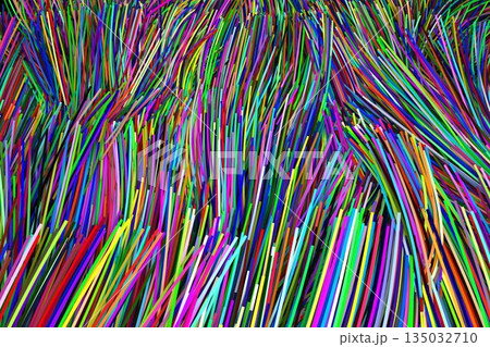 Full frame shot of fiber optics 135032710