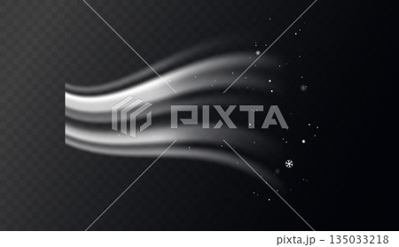 Ice swirl effect Ice swirl effect 135033218