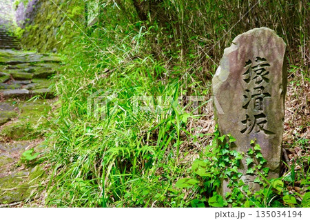 東海道五十三次・箱根宿猿滑坂石碑 東海道五十三次・箱根宿猿滑坂石碑 135034194