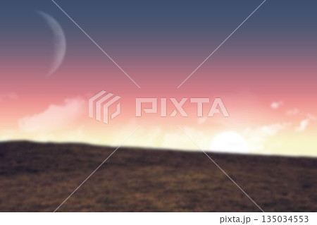 Idyllic of landscape against sky 135034553