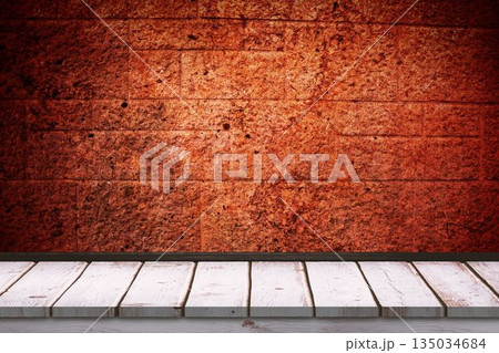 Close-up of red brick wall Close-up of red brick wall 135034684
