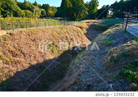 諏訪原城跡 外堀 島田市 諏訪原城跡 外堀 島田市 135035232