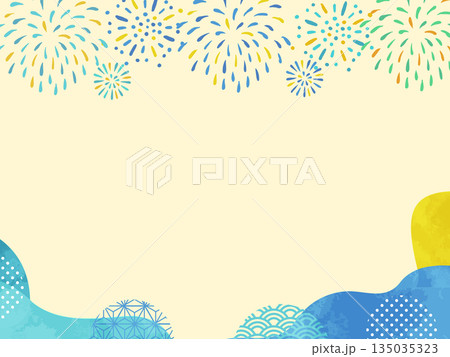 花火背景素材 135035323