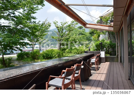 箱根町　ベーカリー&テーブル（足湯のあるパン屋さん）の足湯 135036867