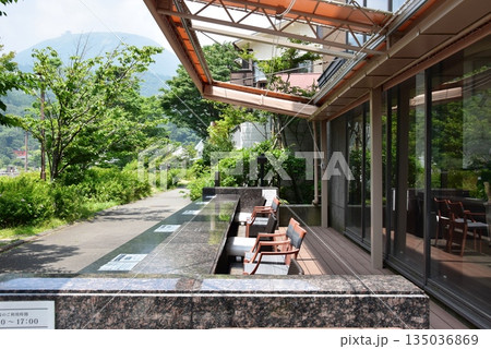箱根町　ベーカリー&テーブル（足湯のあるパン屋さん）の足湯 135036869