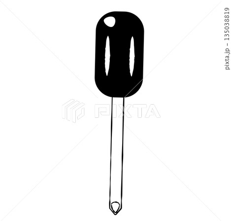 プラスドライバーのイラスト プラスドライバーのイラスト 135038819