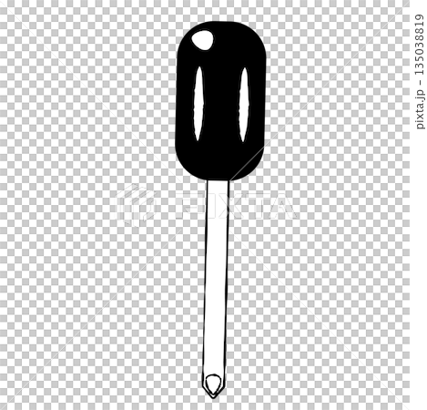 Illustration of Phillips screwdriver Illustration of Phillips screwdriver 135038819