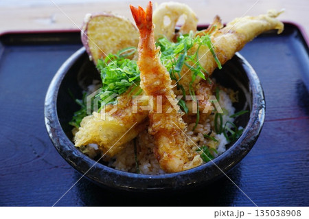 海老天丼　あなご天丼 135038908