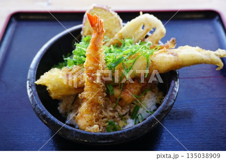 海老天丼　あなご天丼 135038909