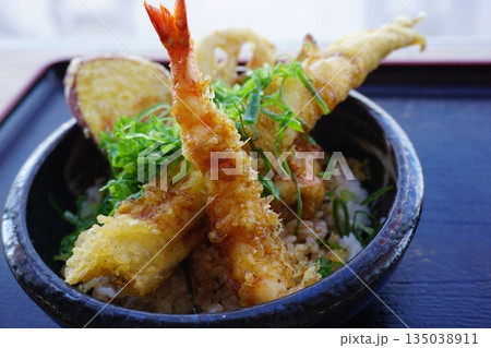 海老天丼 あなご天丼 海老天丼 あなご天丼 135038911