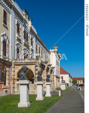 National Union Museum and Bust Statues in Alba Iulia National Union Museum and Bust Statues in Alba Iulia 135039381
