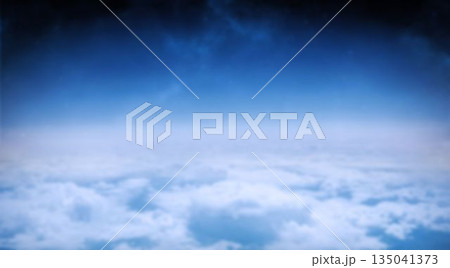 Panoramic view of cloudscape Panoramic view of cloudscape 135041373