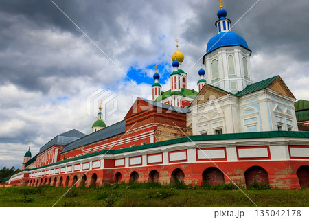 Sanaksar monastery of the Nativity of the Mother of God in Temnikov, Republic Mordovia, Russia Sanaksar monastery of the Nativity of the Mother of God in Temnikov, Republic Mordovia, Russia 135042178