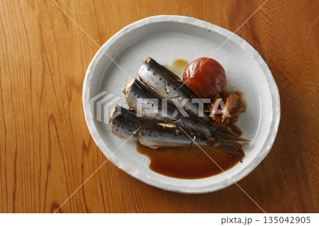 いわしの梅煮 135042905
