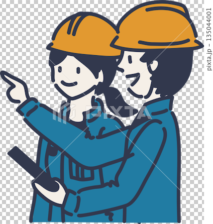 圖A:一名身穿藍色制服的工人正在接受講解。 圖A:一名身穿藍色制服的工人正在接受講解。 135044001