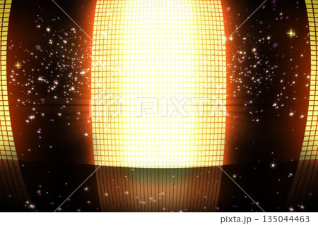 Glittering screen on black background Glittering screen on black background 135044463